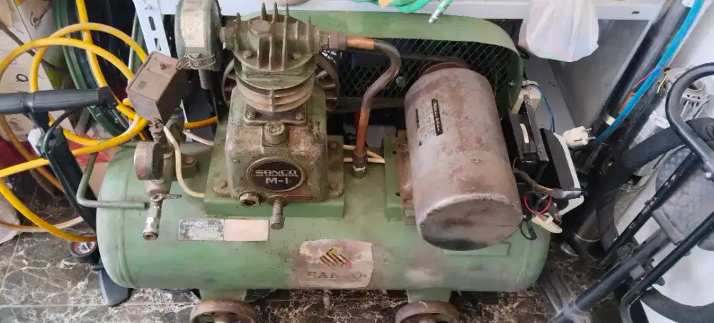 Kompresor angin Sanco M-1 0.5HP made In Japan