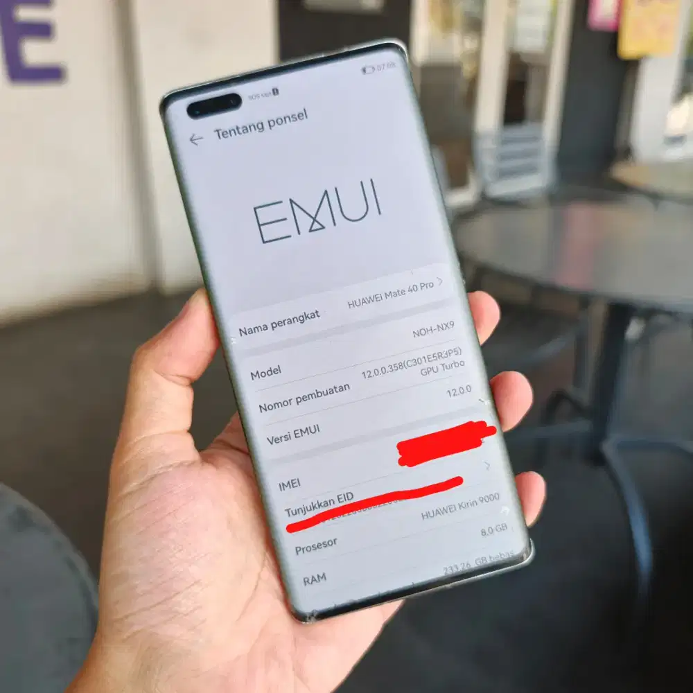 Huawei Mate 40 Pro 8/256 EMUI Indo