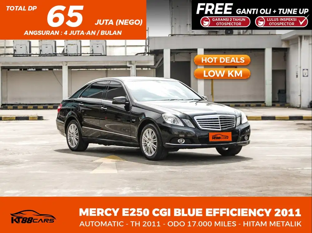 Odo Antik 17rb an MERCEDES BENZ E250 CGI BLUE EFFICIENCY AT 2011