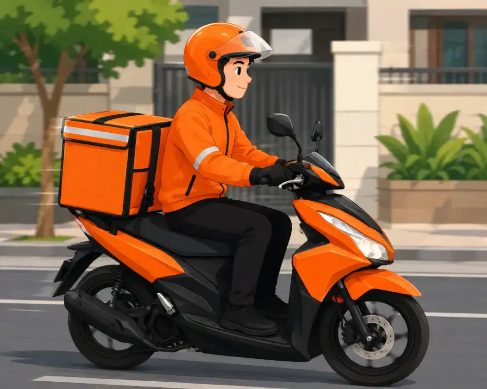 Lowongan: Antar Jemput Laundry (Sepeda Motor)