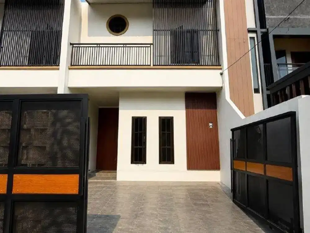 RUMAH BARU GRES DI KOMPLEK BESAR CINERE!