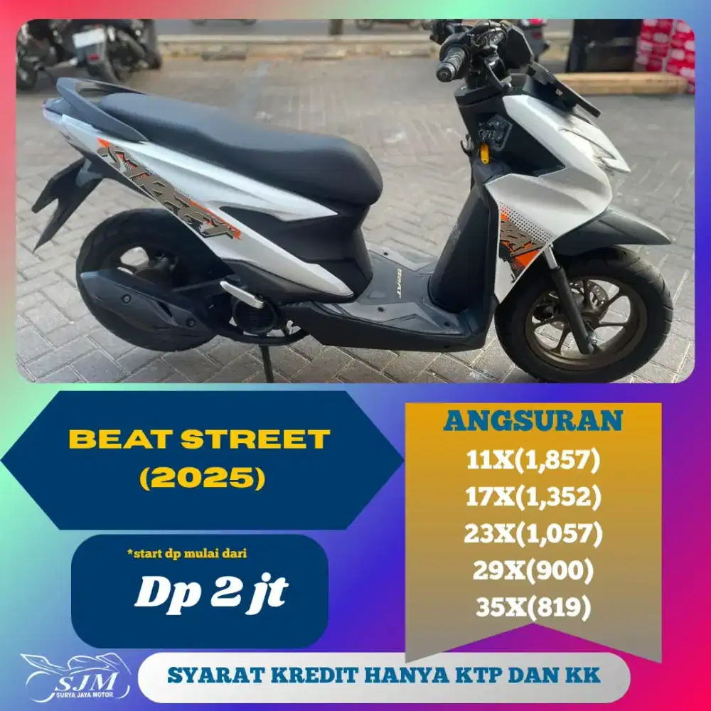 JONDA BEAT STREET 2025 CASH & KREDIT