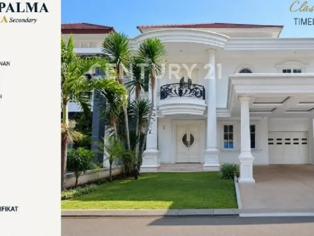 Rumah Mewah 2 Lantai Cluster Palma Alam Sutra Tanggerang Selatan