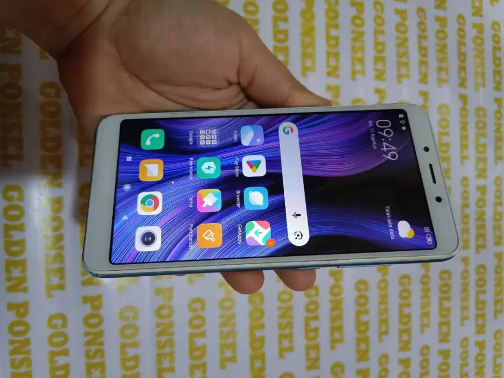 Redmi 6A-4G.Ram 2/16GB.Facelock.Ori #GOLDEN PONSEL
