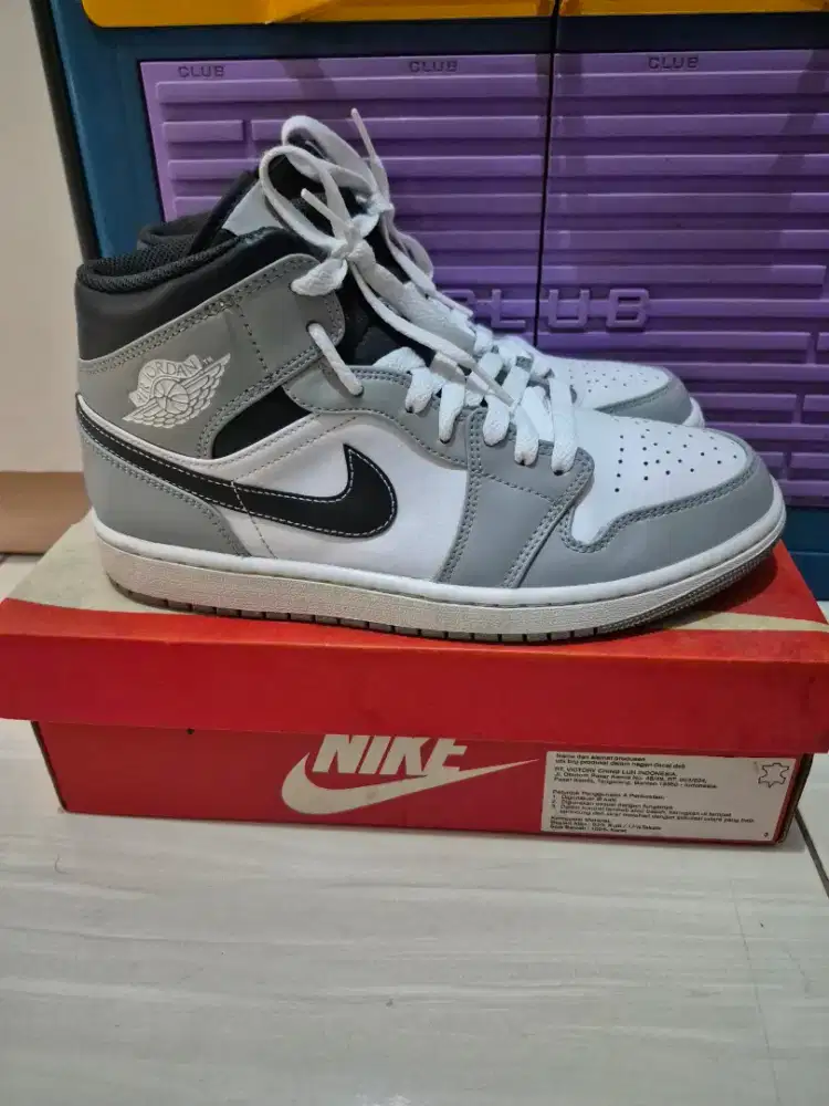 Nike Air jordan 1 Mid Smoke Grey Anthracite Original No box