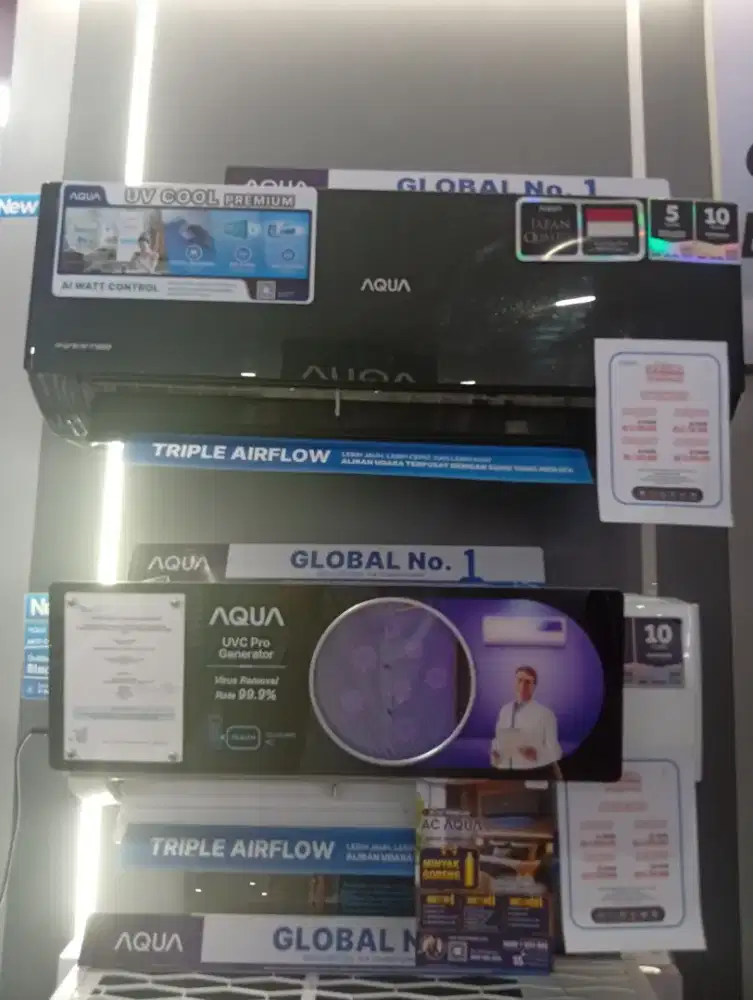 GEBYAR PROMO AC AQUA TERMURAH 3 JUTAAN TERBARU BERGARANSI RESMI