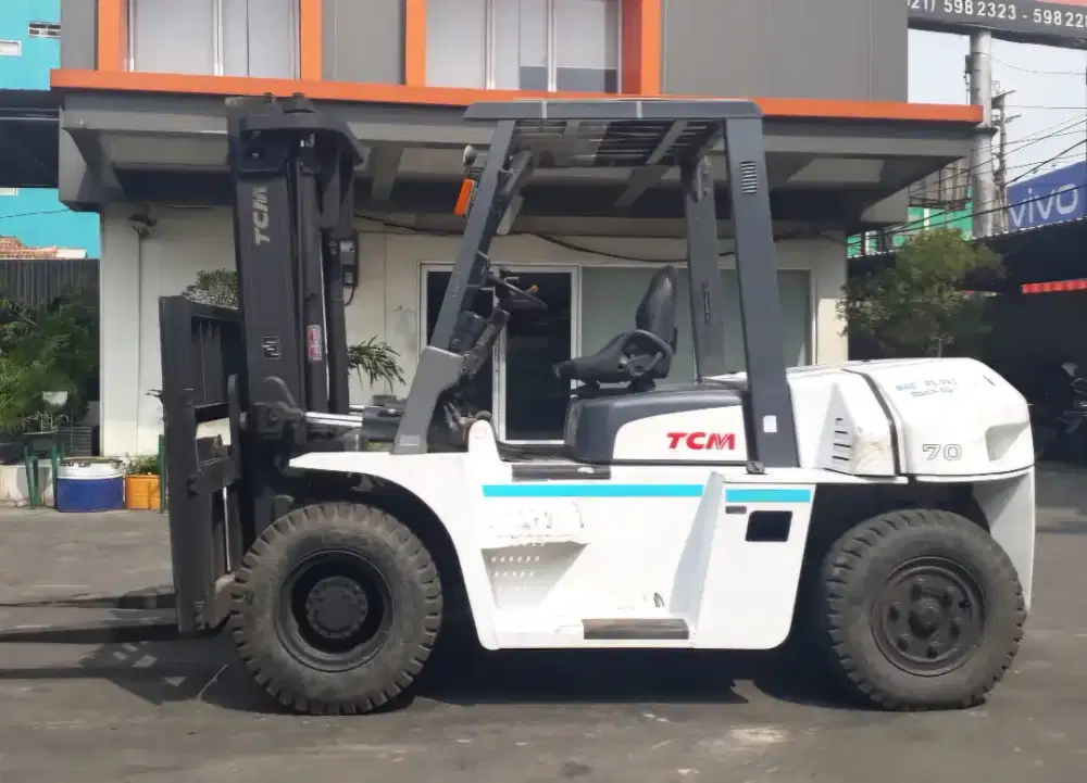 Forklift TCM 7 ton lift 3 meter dan 6 meter