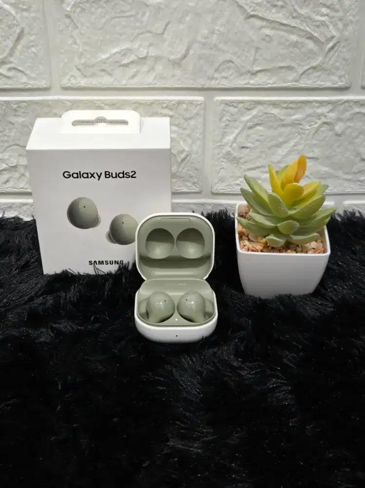 Galaxy Buds 2 Hijau Bagus Fullset