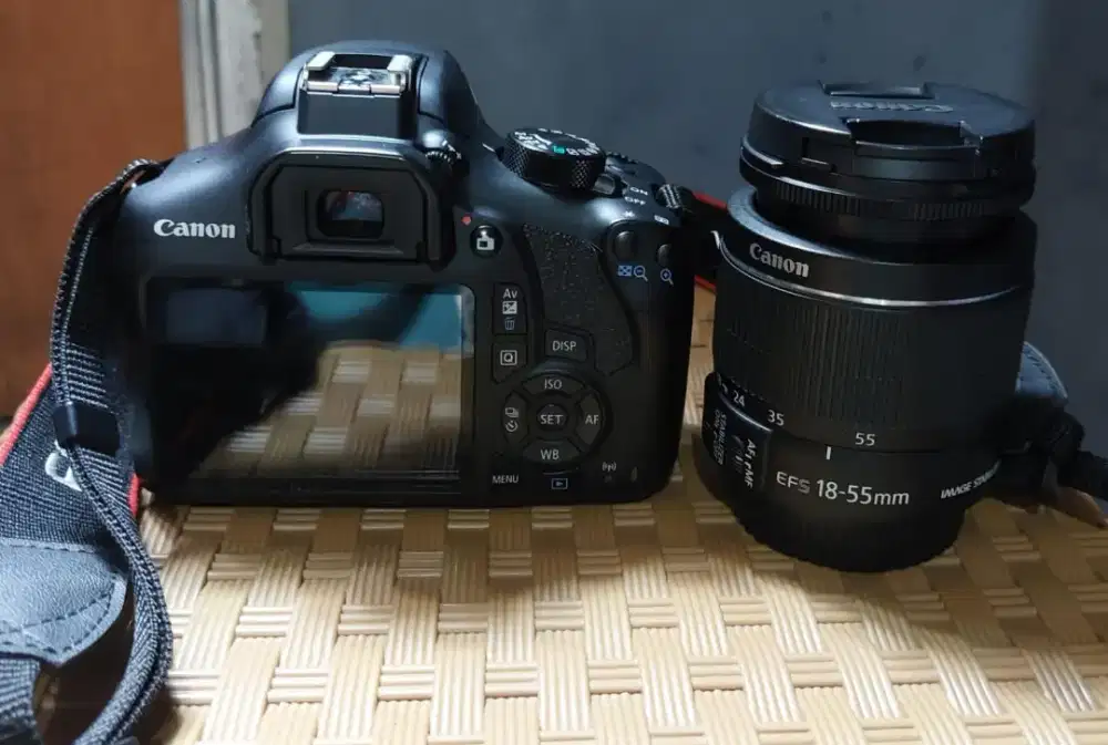 CANON EOS 1300D LENGKAP SIAP PAKAI