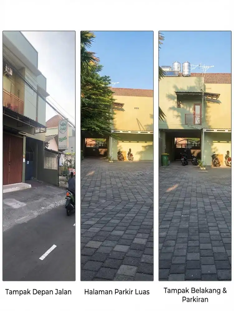 Kost dijual jogja condong catur + Rumah induk Tanah luas 600m