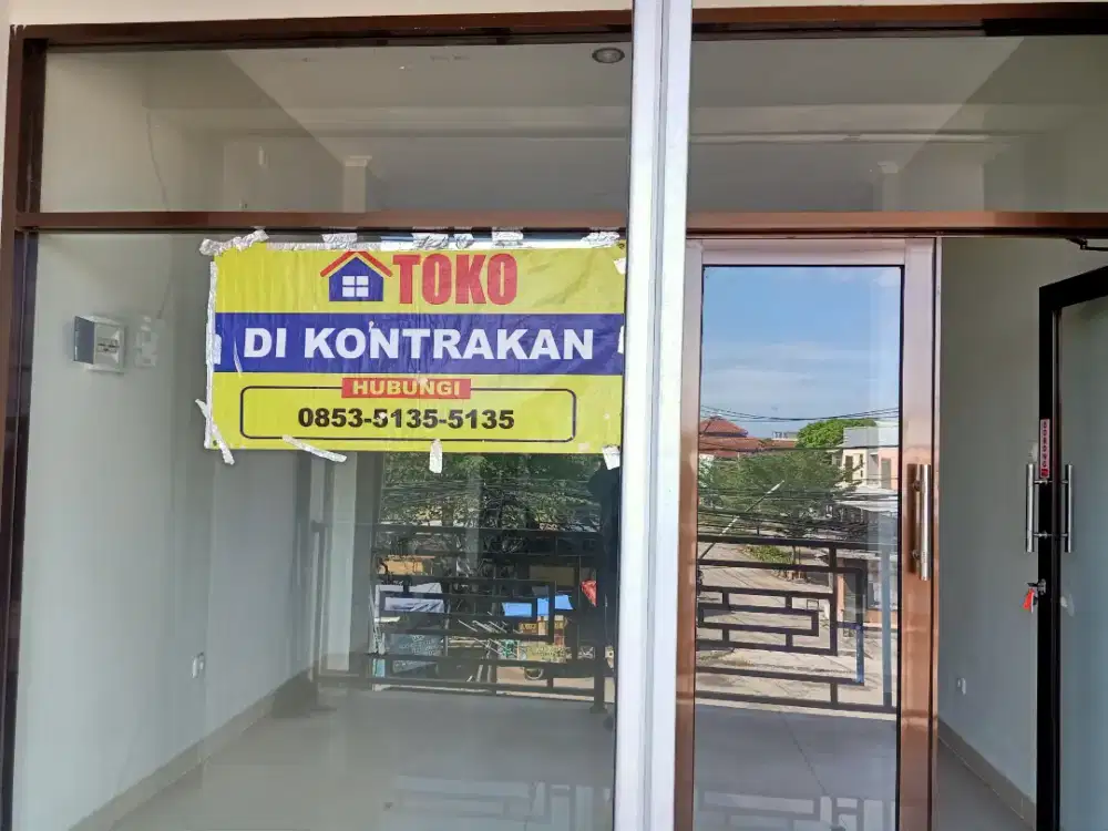 disewakan toko dilantai 1
