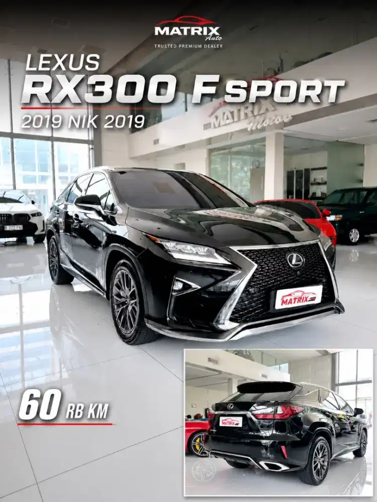 LEXUS RX300 F SPORT 2019! LEXUS RX300 F SPORT 2029!