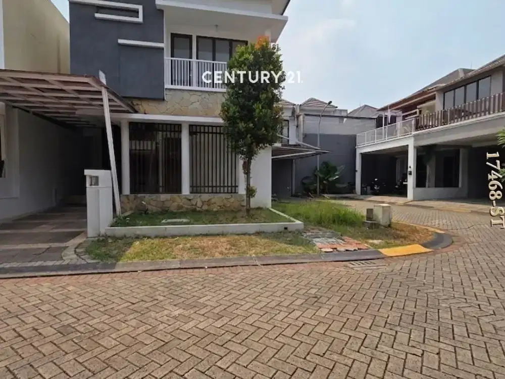 Dijual rumah posisi hook dalam cluster Discovery Bintaro