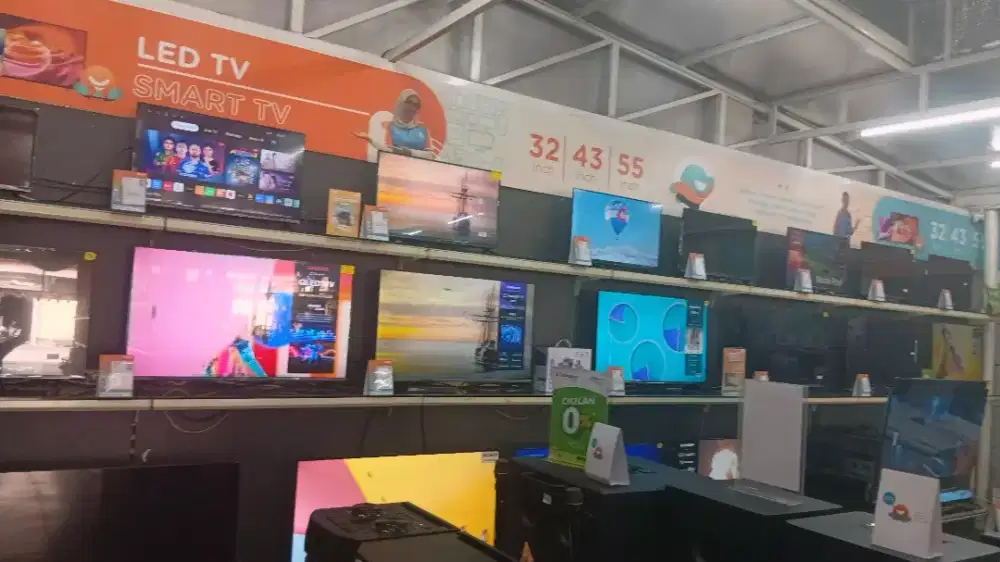 CASH/KREDIT TV LED DAN SPEAKER