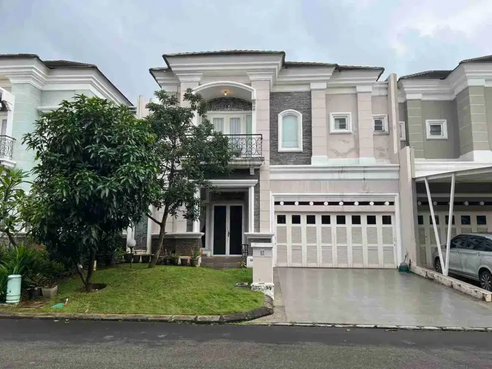TURUN HARGA Dijual Rumah Siap Huni Cluster Emerald Pondok Hijau Golf Gading Serpong