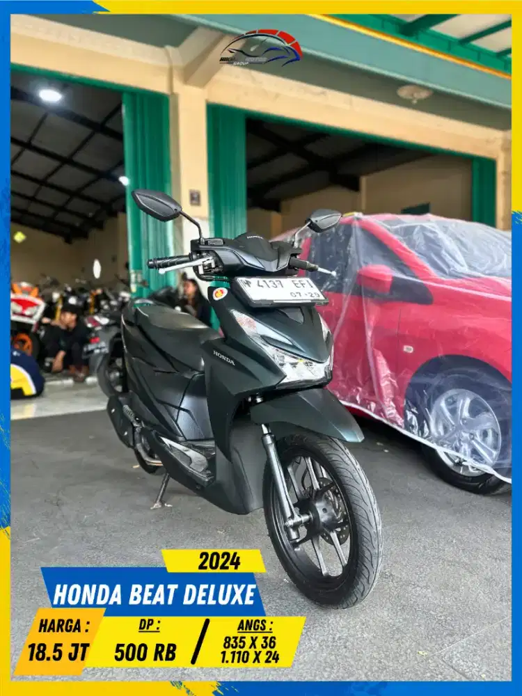 HONDA BEAT DELUXE KEYLESS 2024 MURMER LURR HIKMAH MOTOR KEPUH MALANG