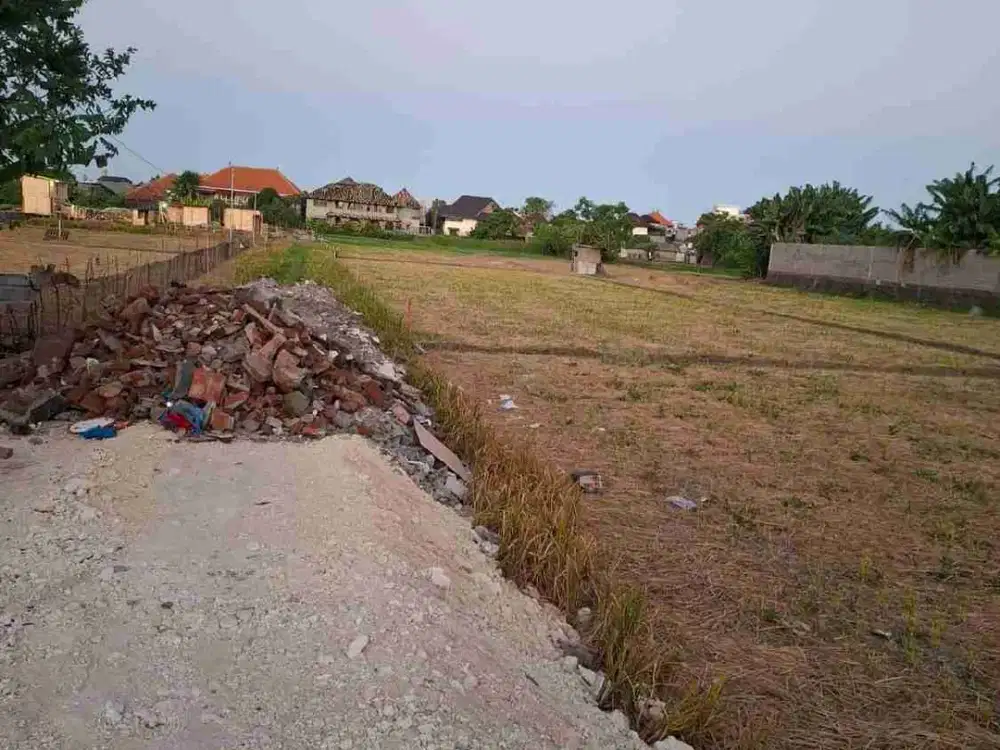 di sewakan tanah dengan luas 20 are di kutat lestari sanur
