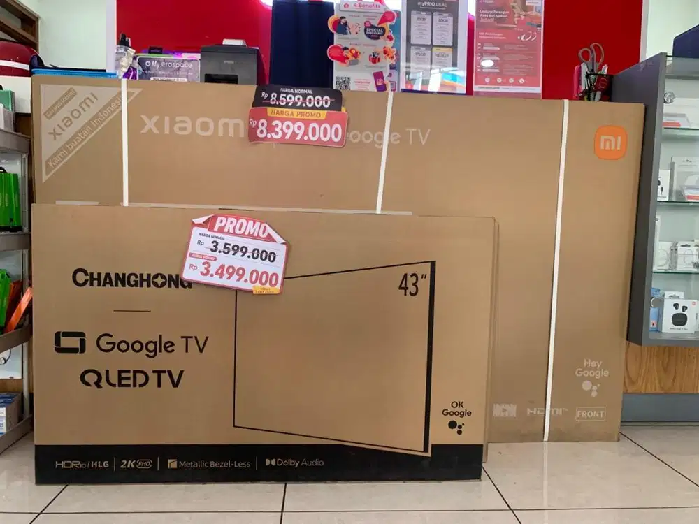 Special Promo Tv Xiaomi 65 A Pro UHD QLED 2026 Cash/Kredit bisa