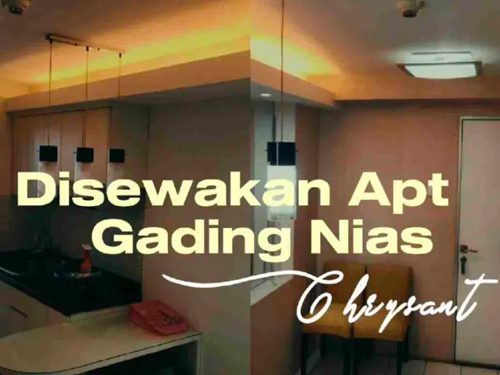 Disewakan Apartemen Gading Nias 2 BR