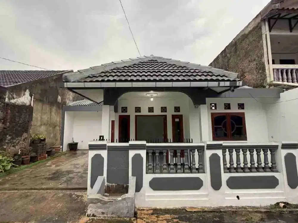 rumah siap huni di Mekarsari Cimanggis Depok dekat dengan toll dan LRT Harjamukti
