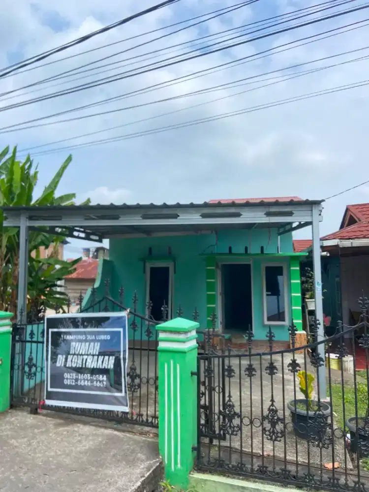 DI KONTRAKAN RUMAH MINIMALIS ISTIMEWA