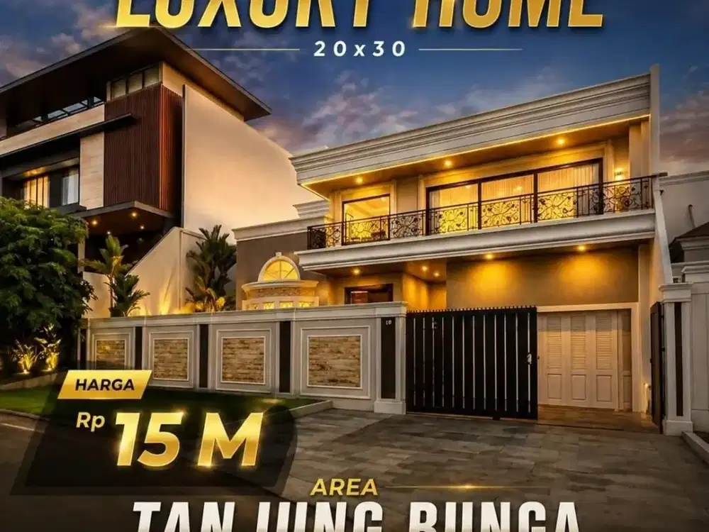 Dijual Rumah Mewah Gold Coast Tanjung Bunga Makassar