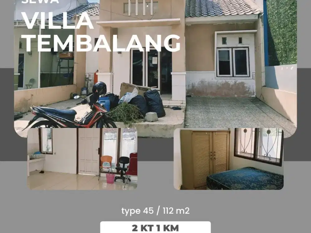 Hanya 5 Menit Ke Undip Rumah Siap Huni Villa Tembalang Bulusan