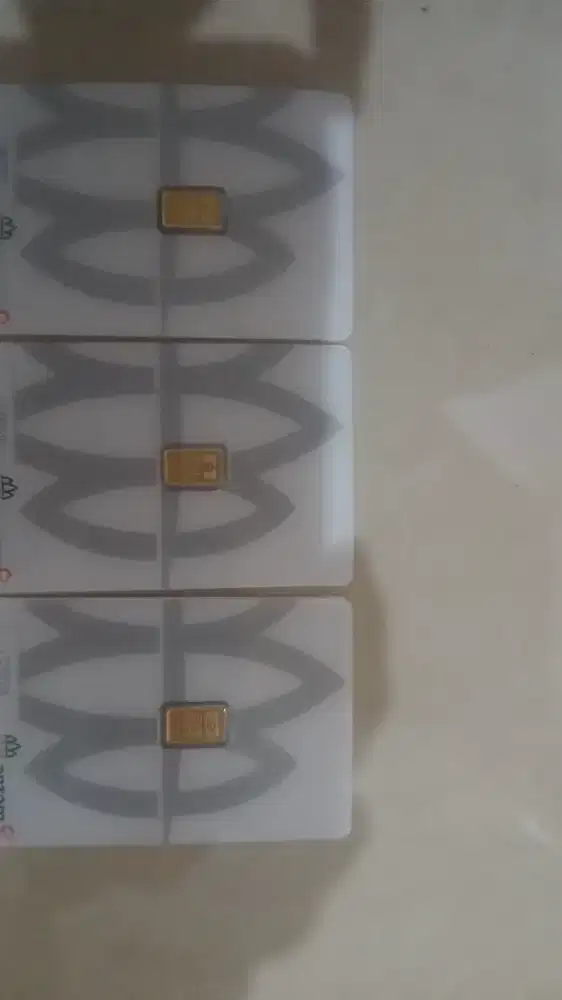 Antam 0,5 gr 3 keping