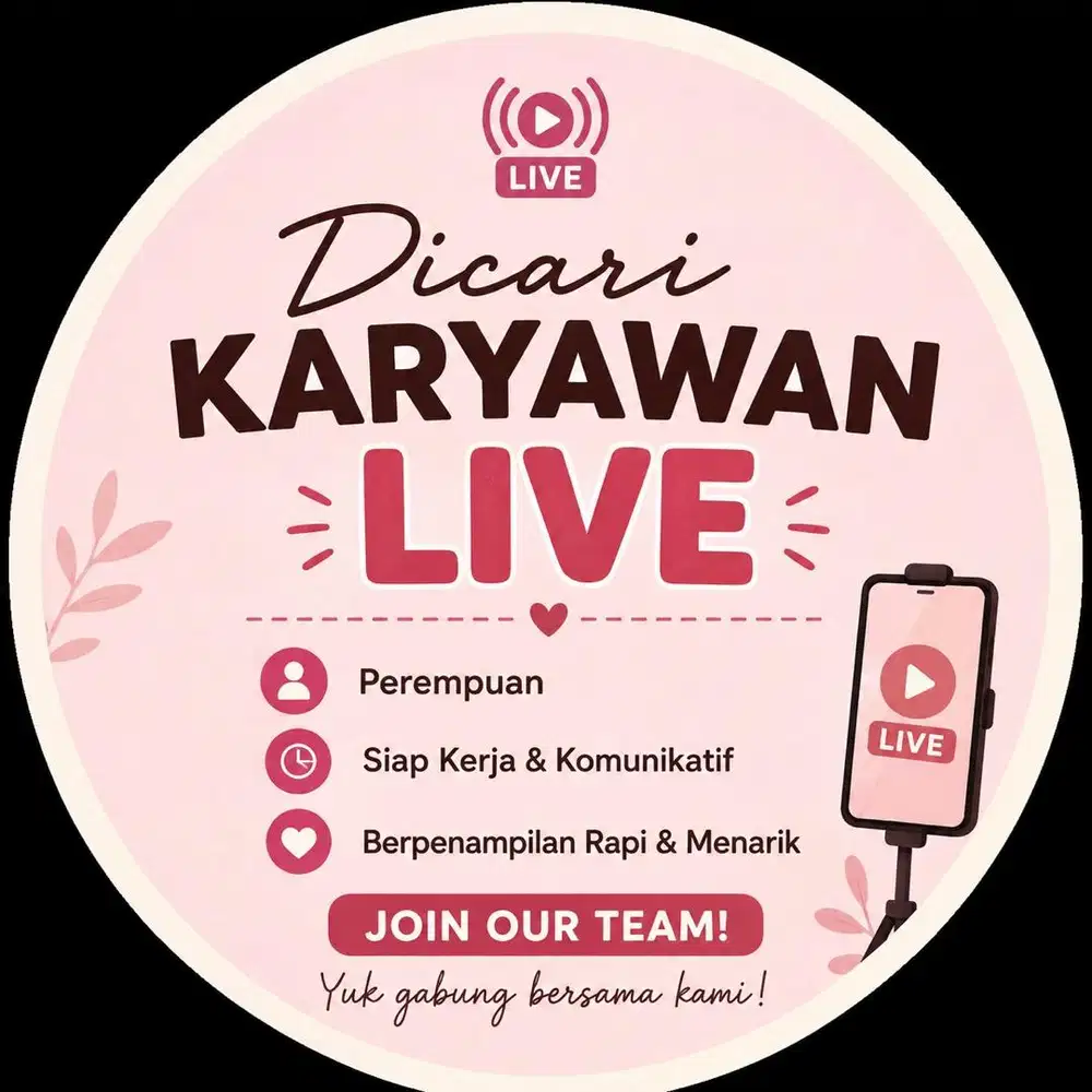 Dicari Host Live