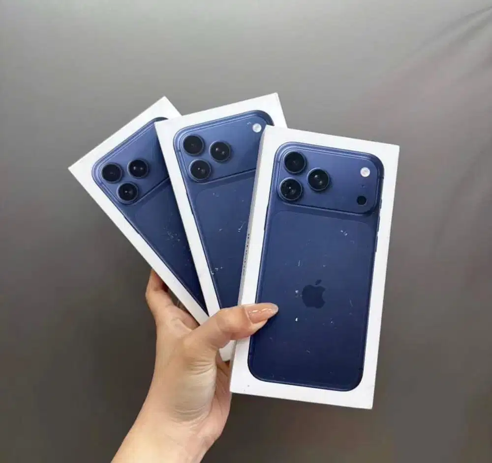 Iphone 17 pro 256 blue (baru) garansi resmi
