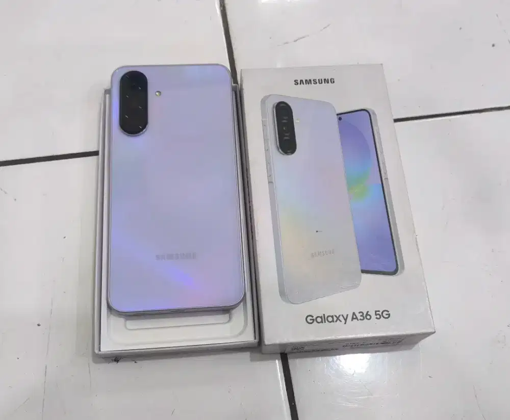 samsung Galaxy A36 5G ram 8/256 mulus komplit ori elegan