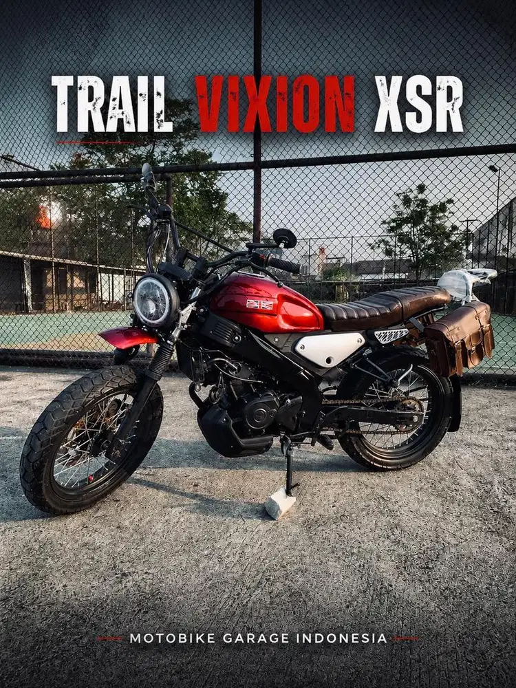 Motor Custom Trail Scrambler Xsr Vixion