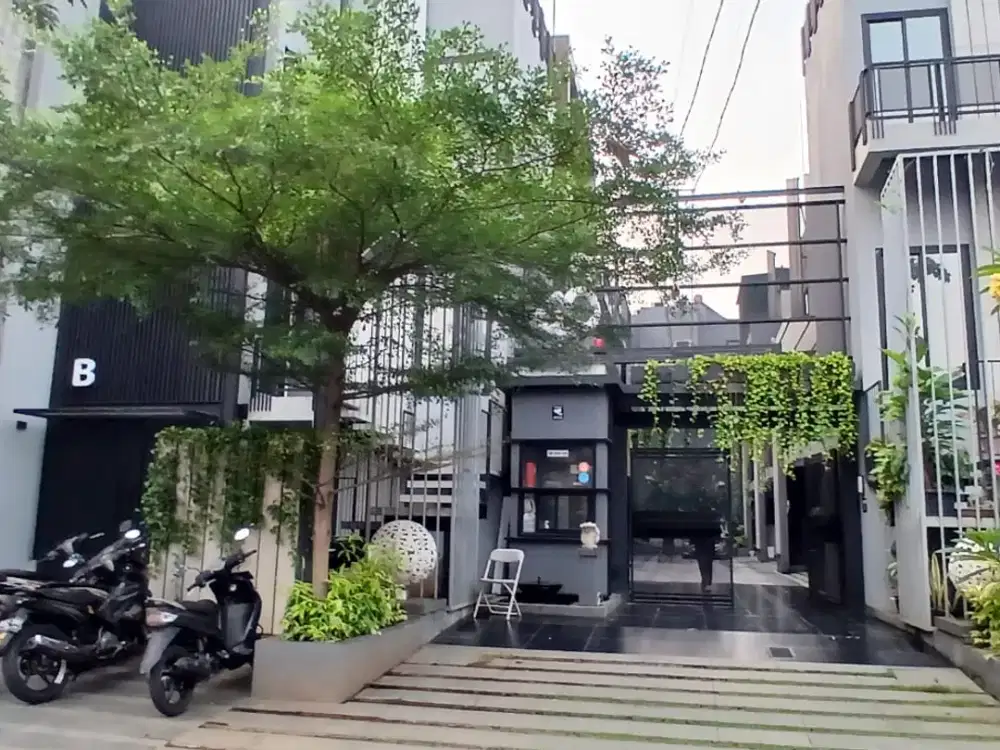 Dijual rumah aparthouse 4 tingkat di cipete jakarta selatan lokasi dekat ke MRT h.nawi