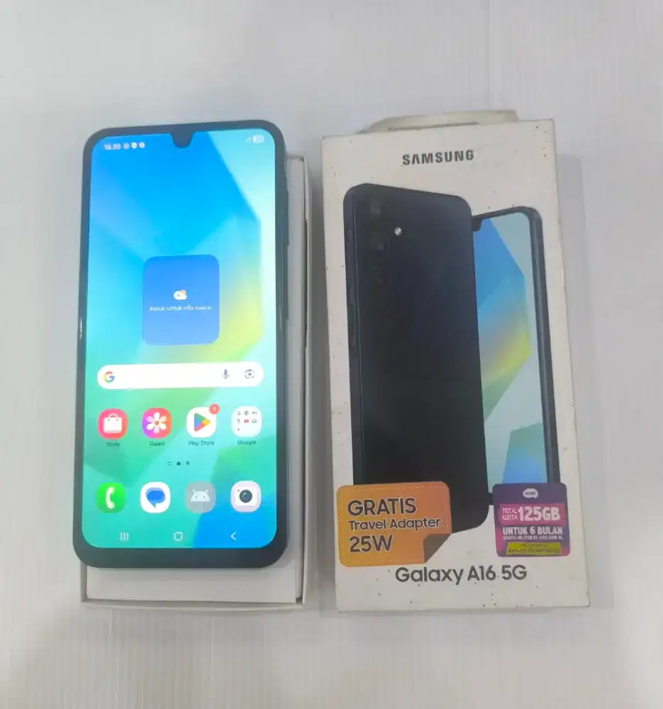 samsung Galaxy A16 5G ram 8/256 komplit ori istimewa