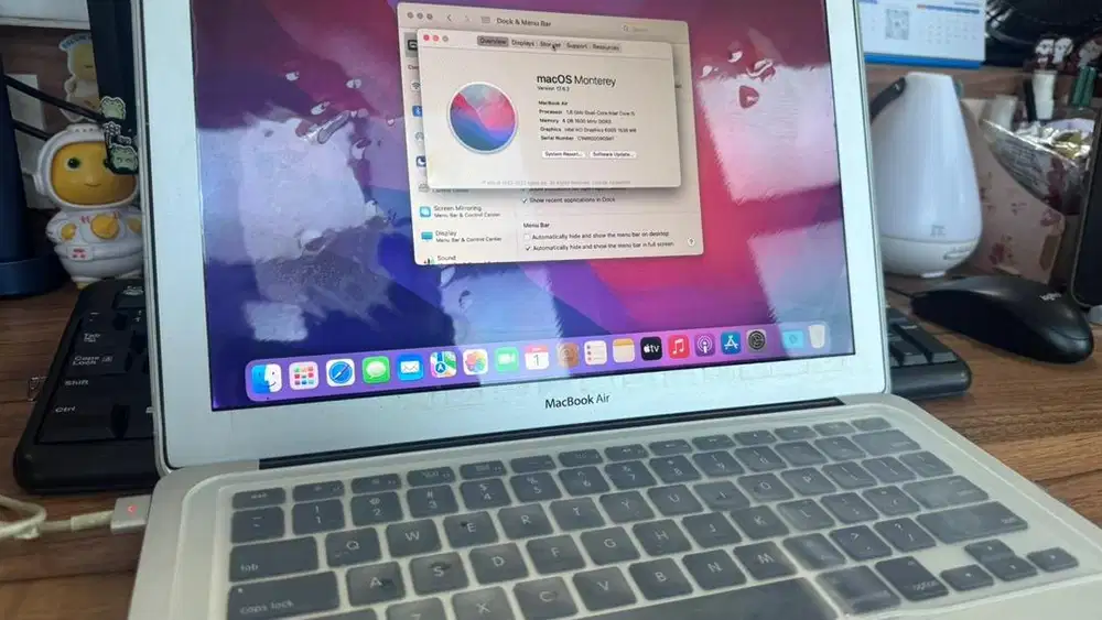 Macbook Air 13,3 inch Early 2015 MacOS Monterey