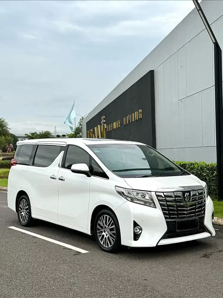 KM LOW ISTIMEWA! Toyota Alphard G ATPM A/T 2015