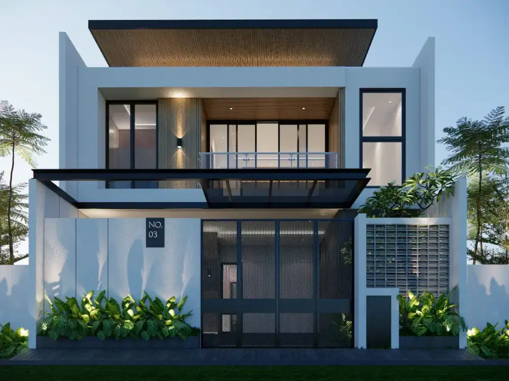 Rumah Modern Minimalis Di Sidakarya Dekat Pantai Mertasari Sanur