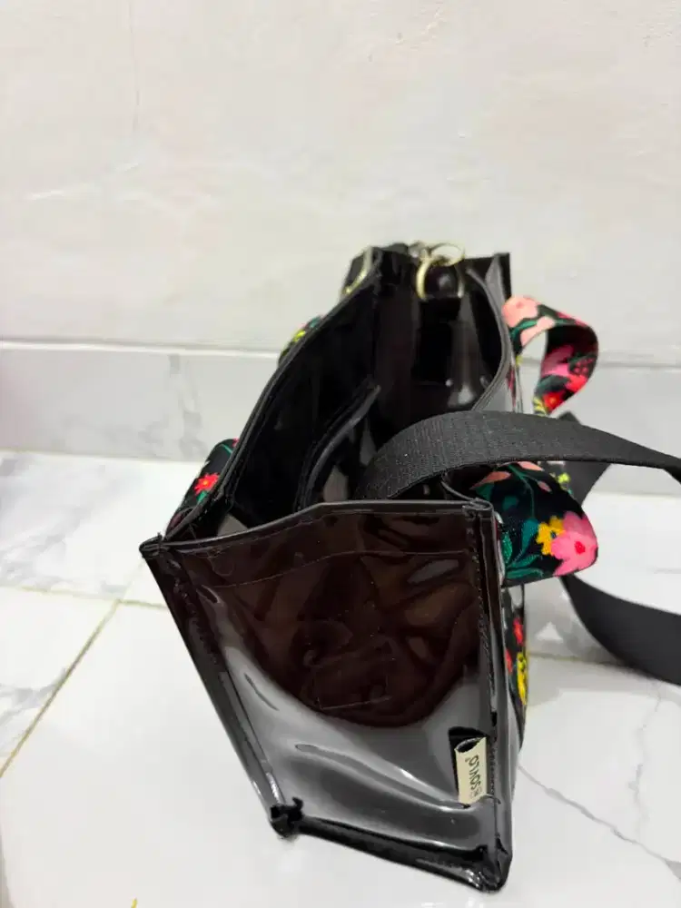 Jual tas Sovlo clear bag
