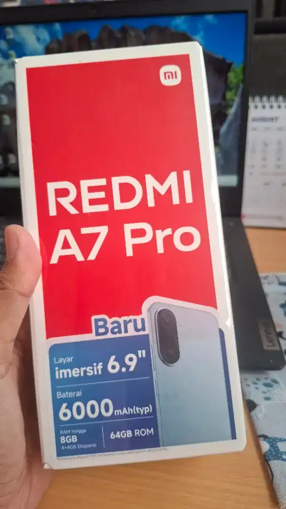 Redmi A7 pro 4+4gb 64gb