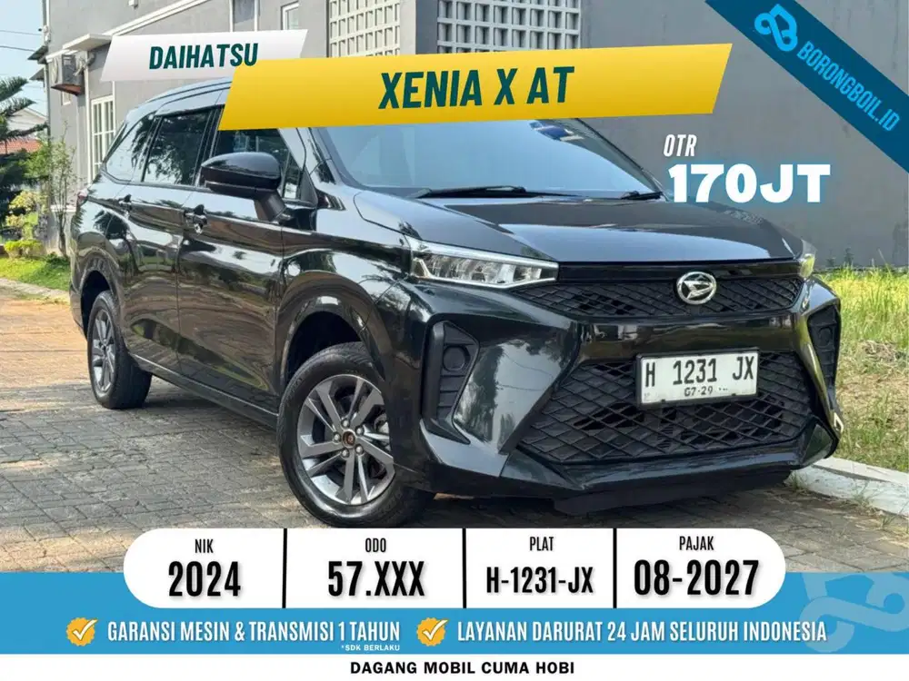 Daihatsu Xenia X AT 2024 hitam