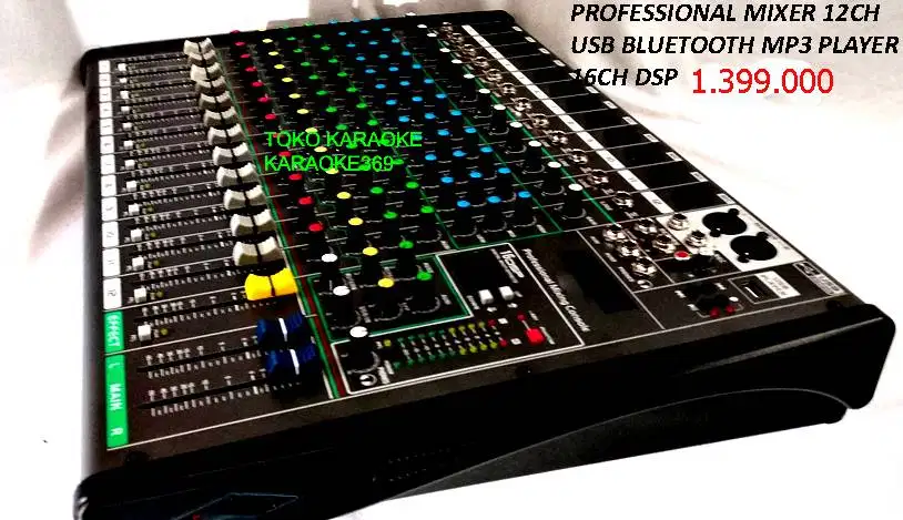 mixer 12 chennel udah USB bluetooth