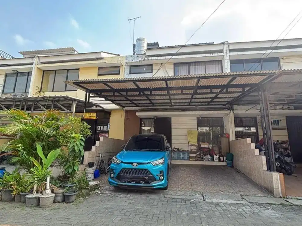 DIJUAL RUMAH BAGUS KAMAR BANYAK HADAP BARAT DAYA HARGA TERMURAH DI DUTA INDAH RESIDENCE