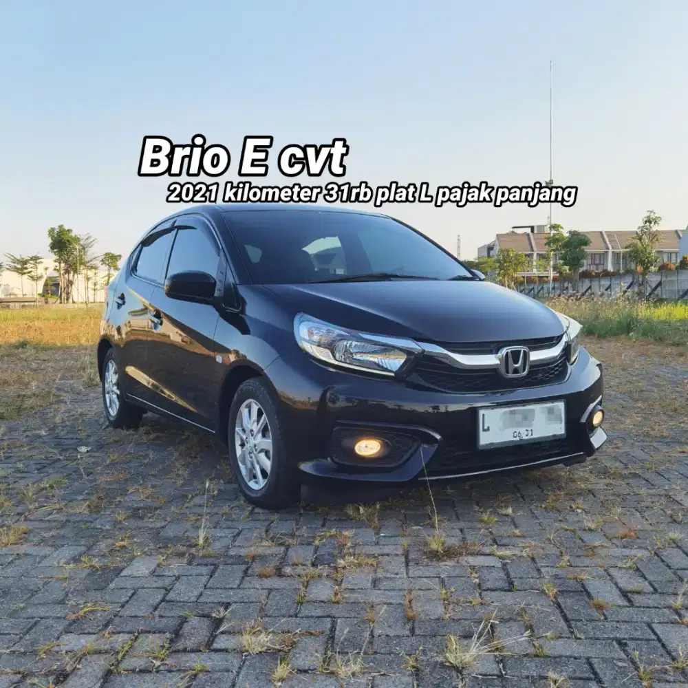 Brio E matic 2021 KM30 hitam