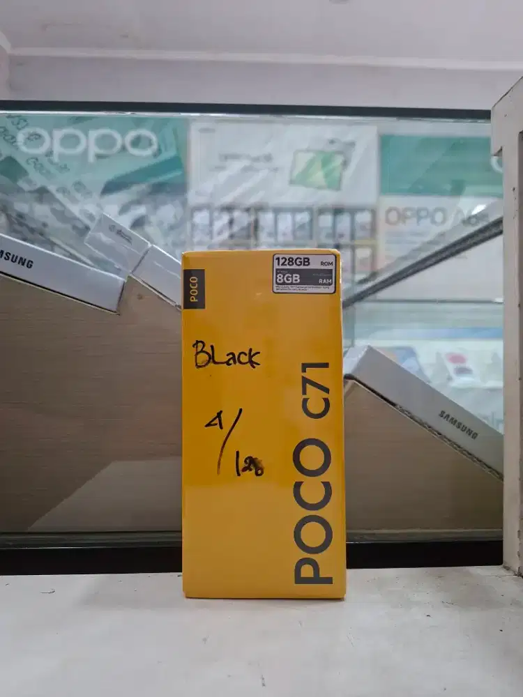 POCO C71 4/128 NEW MURAH GARANSI RESMI