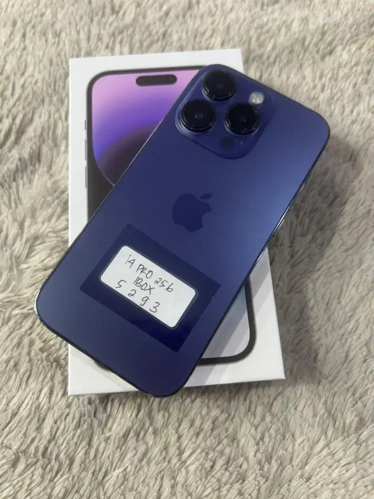 Iphone 14 pro 256 gb ibox fullset oem murah