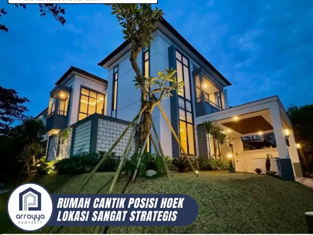 DIJUAL RUMAH PREMIUM 2.5 LANTAI LOKASI SANGAT STRATEGIS DI DE LATINOS (DMB41)