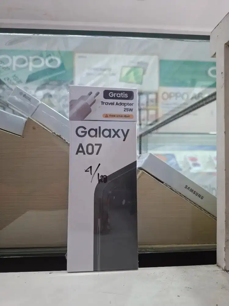 SAMSUNG A07 4/128 NEW MURAH GARANSI RESMI
