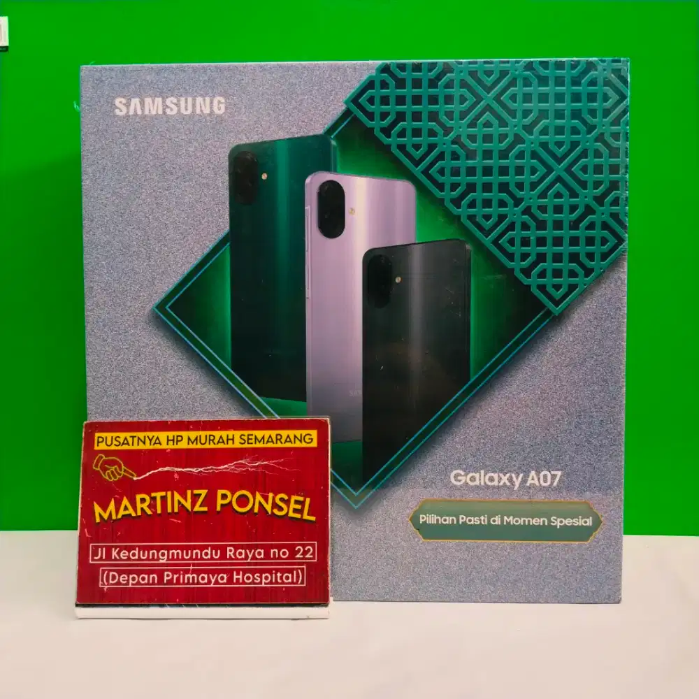 Samsung A07 4/64 - Spesial Edisi Ramadhan - Free Bonus