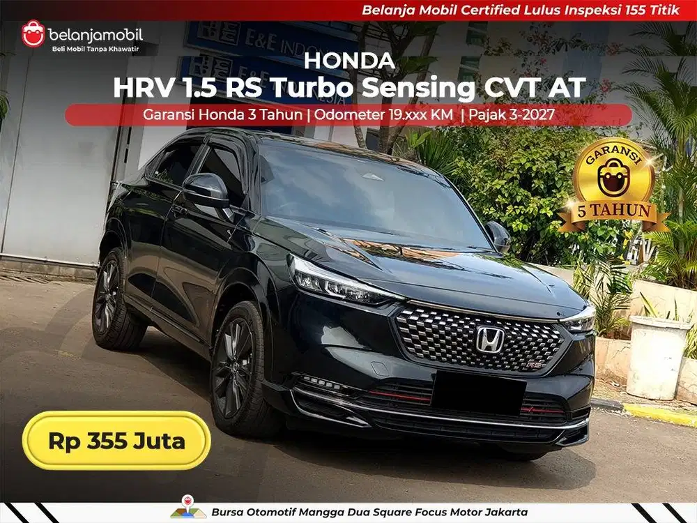 [ GARANSI 5TH ] Honda HRV HR-V HR V 1.5 RS Turbo Sensing AT 2024/2025