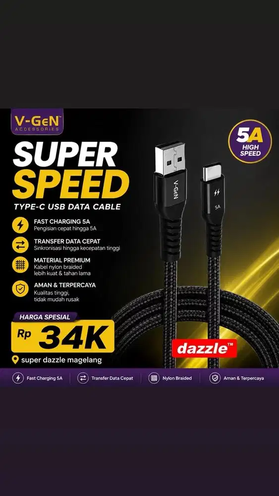Kd vgen vgc 40 type c 5a 1'm
